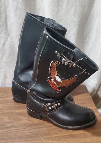 Vintage harley davidson - davidson, black