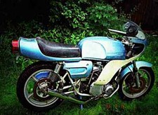 A4 Metal Sign Rickman Kawasaki