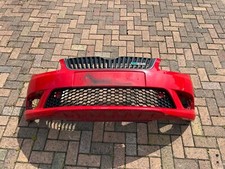 Skoda Fabia VRS 2010 Front Bumper In Red