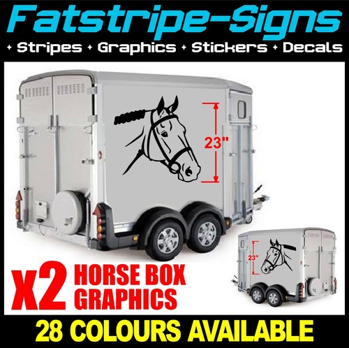 Horse box stickers graphics - horse,