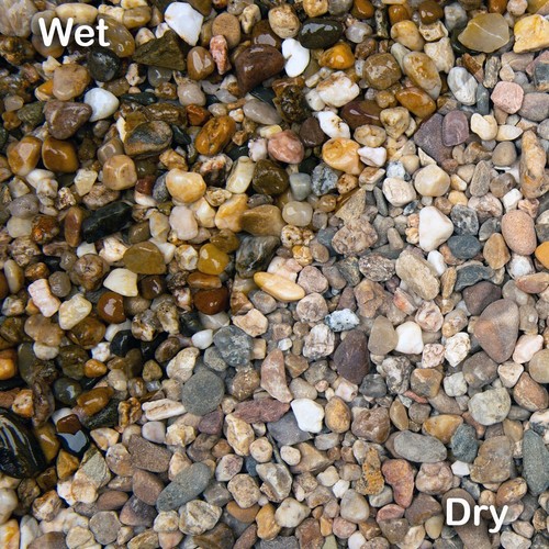 Golden quartz garden gravel - gravel, &