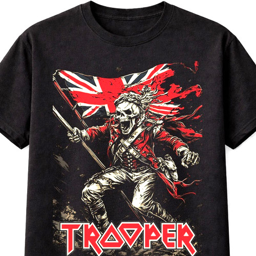 Iron maiden trooper skull - iron,