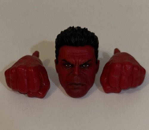 Marvel legends red hulk - red, head