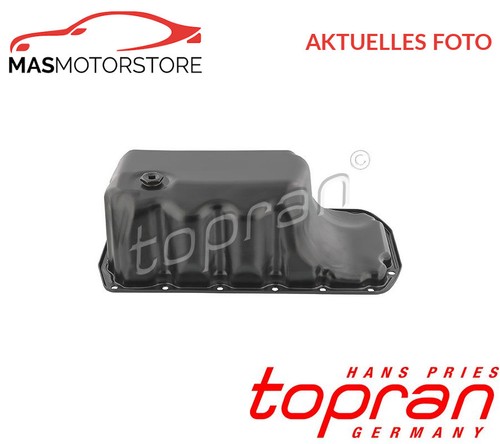 Oil pan topran 723 - pan, for