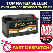 SolarFlex SFL130 Leisure Battery for Solar 12 volt 130 Ah C100 4 yr warr. New