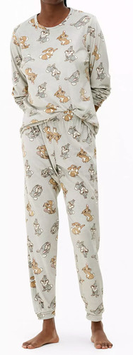 Women minky fleece pyjamas - women,