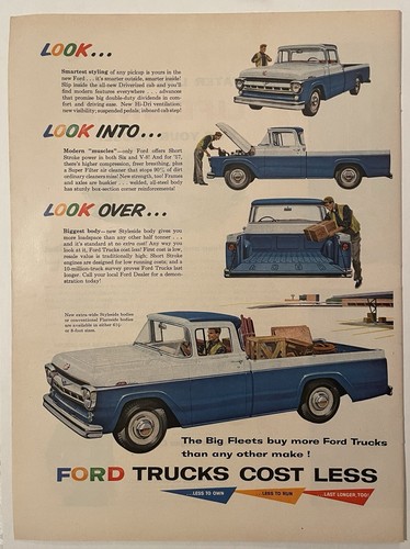 1957 ford trucks cost - ford,