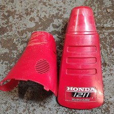 HONDA HF1211 RIDE ON STEERING COWLING COVERS/BATTERY COVERS OK CONDITION 