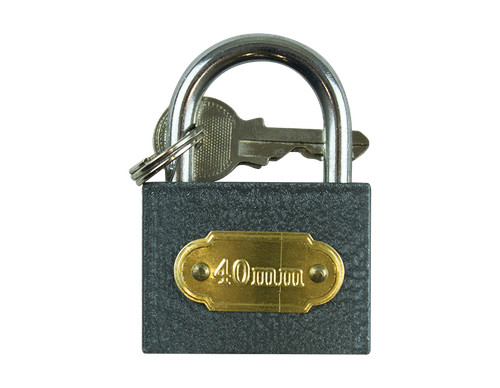 Padlock 40mm heavy - duty, iron