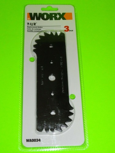 Worx wa0034 2 - pack), 7-1/2"