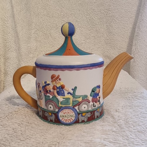 Teapot fine china circus - teapot,