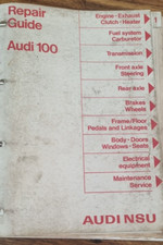 AUDI 100 C1  SALOON & COUPE S Workshop Manual