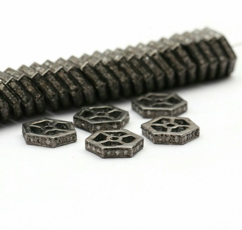 Wheel rondelles beads - beads, pave