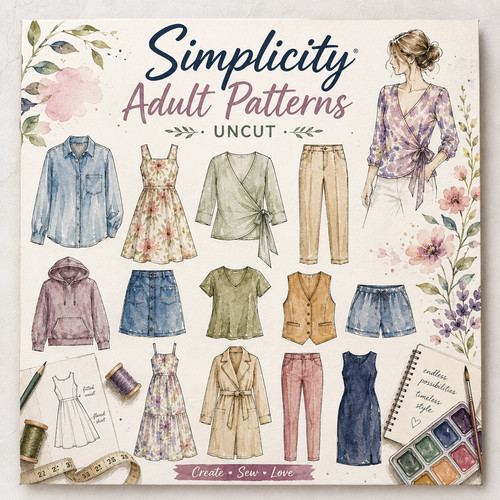 Simplicity sewing patterns - simplicity,