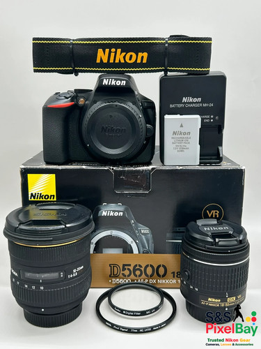Nikon d5600 dslr 55mm vr - d5600,