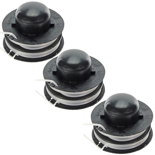 Dual feed strimmer - line, spool