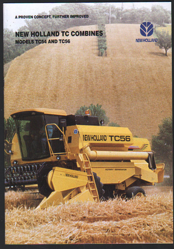 New holland models tc54 and - holland,
