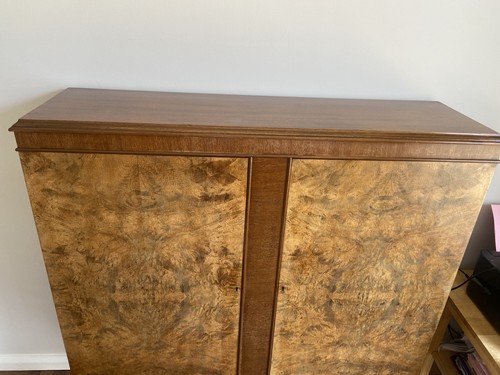 Vintage art deco - deco, walnut