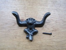 Rustic iron coat hook