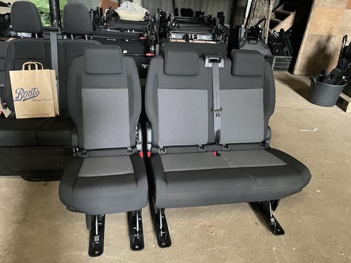 Rear van seats double - seats, and