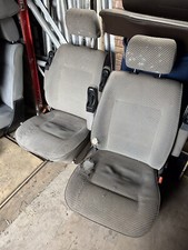 Volkswagen Transporter T4 Pair Of Front Captain Pilot Twin Seats VW