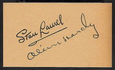 Laurel & Hardy Autograph