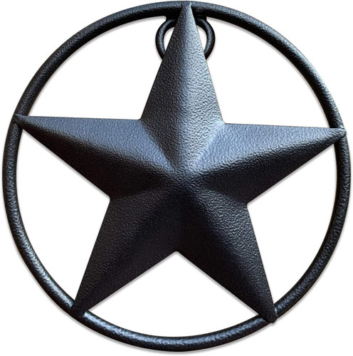 Dark bronze barn star - star, –
