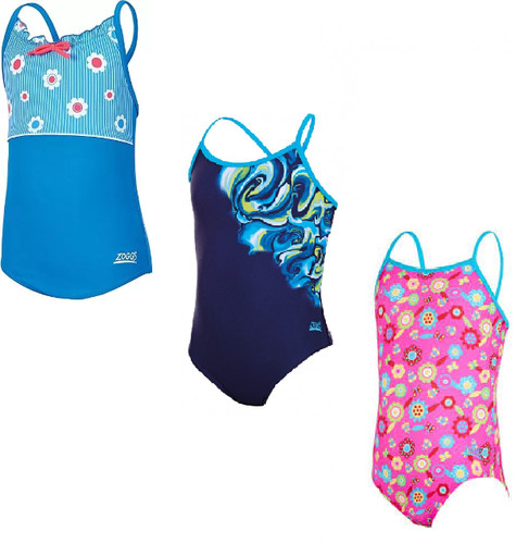 Zoggs girls swimsuit swimming - zoggs,