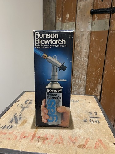 Vintage ronson blowtorch rbt3 - ronson,