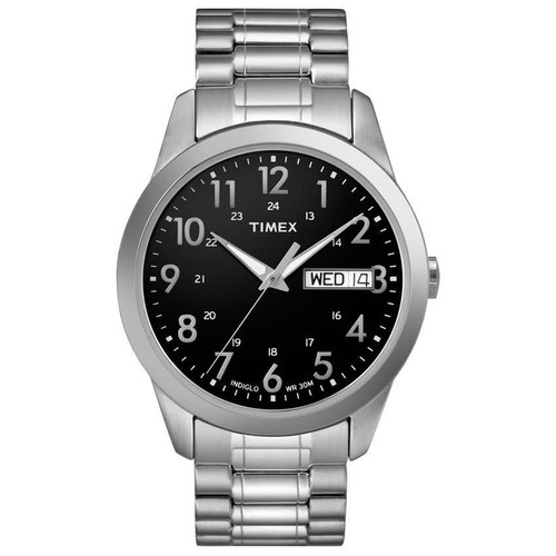 Timex t2m932 men silvertone - t2m932,, men's