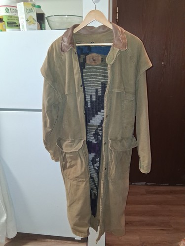 Vintage woolrich men duster - men's,