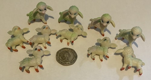 Plastic model sheep - plastic, 10