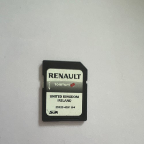 Renault genuine sat nav - renault, sd