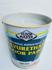 HEAVY DUTY HARD WEARING GARAGE FLOOR PAINT LIGHT GREY LARGE 20LTRS 