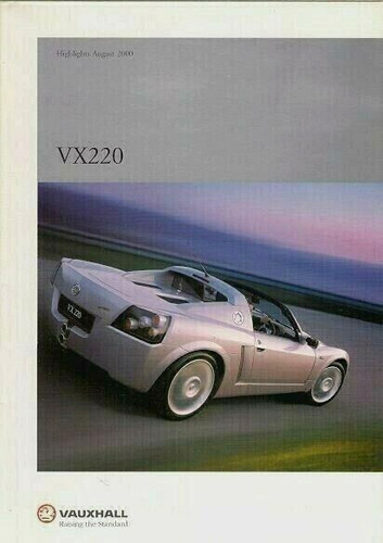 Vauxhall vx220 2000 01 - 2.2i, 2000-01