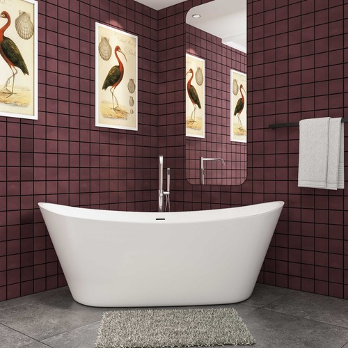 Double ended bathtub white - bathtub,