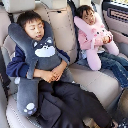 Car neck pillow kids seat - pillow, belt