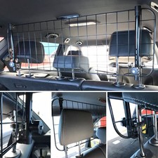 VOLKSWAGEN TOURAN - Heavy Duty Headrest Mesh Adjustable Dog Pet Guard Barrier