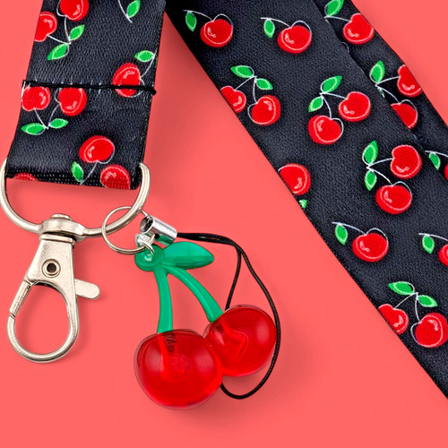 Cherry pop lanyard - pop, neck