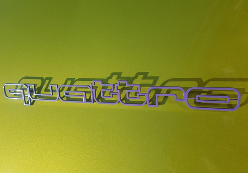 Audi quattro bumper - quattro,