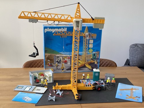 Playmobil construction crane - construction,