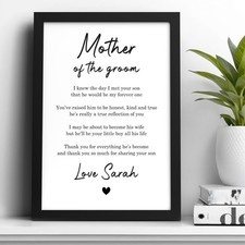 Mother Of The Groom Gift Thank