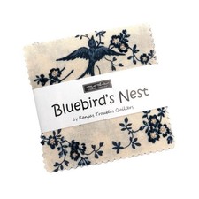 Moda Bluebirds Nest Mini Charm