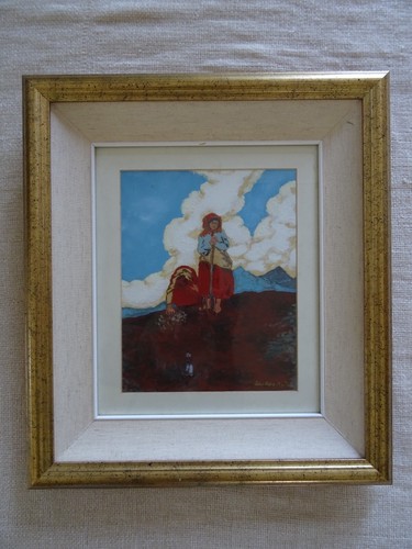 Framed painting the style - framed,