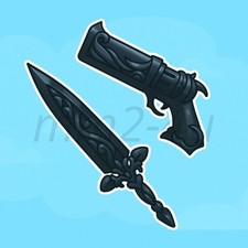 Dark Set MM2 | Murder Mystery 2 Godly Bundle (Cheap)    