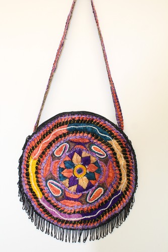 Vintage round boho shoulder - vintage,
