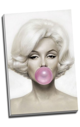 Marilyn monroe pink bubble - monroe,