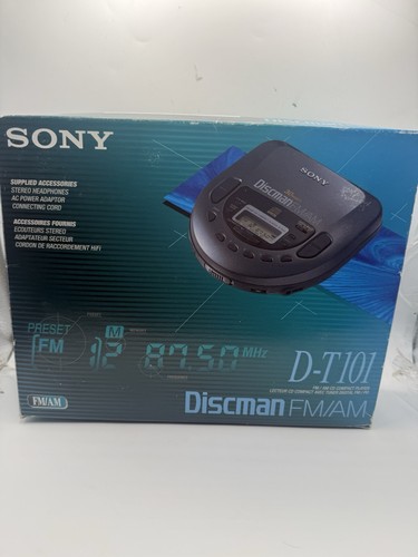 Sony discman t101 portable - sony,