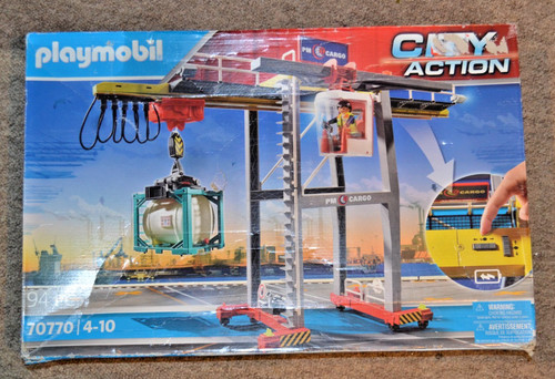 Playmobil harbour port cargo - playmobil,