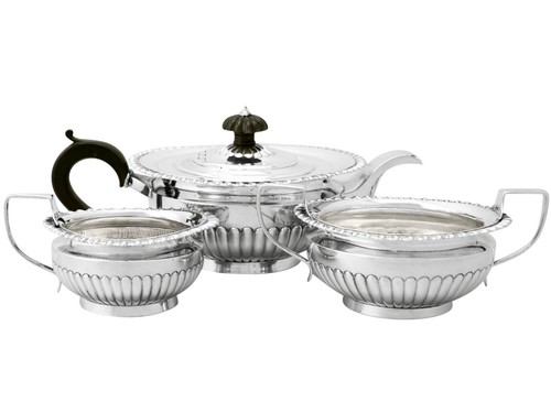 Sterling silver three piece - three,